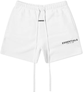 Essential Fear Of God Essentials White Shorts - Size: L Shorts | Shop From The Mirage