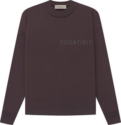 Essential Essentials Plum Long Sleeve T-Shirt - Size: XS Sweatshirts | Shop From The Mirage