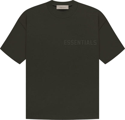Essential Essentials Off Black T-Shirt - Size: XXS T-Shirts | Shop From The Mirage