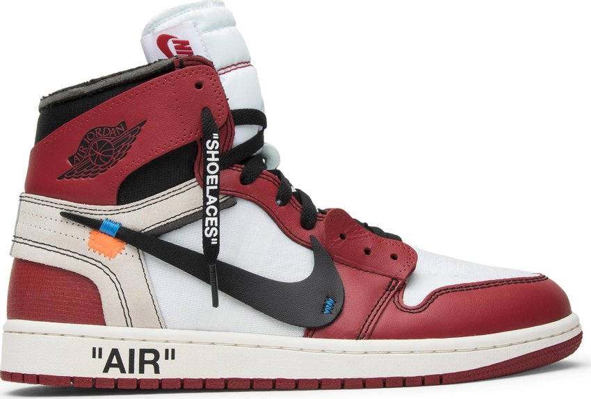 Nike OFF-WHITE X AIR JORDAN 1 RETRO HIGH OG "CHICAGO" - Size: 6.5 Sneakers | Shop From The Mirage