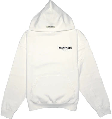 Essential Essentials SS19 Floral Hoodie (White) - Size: S Hoodies | Shop From The Mirage