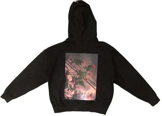Essential Essentials SS19 Floral Hoodie (Black) - Size: S Hoodies | Shop From The Mirage