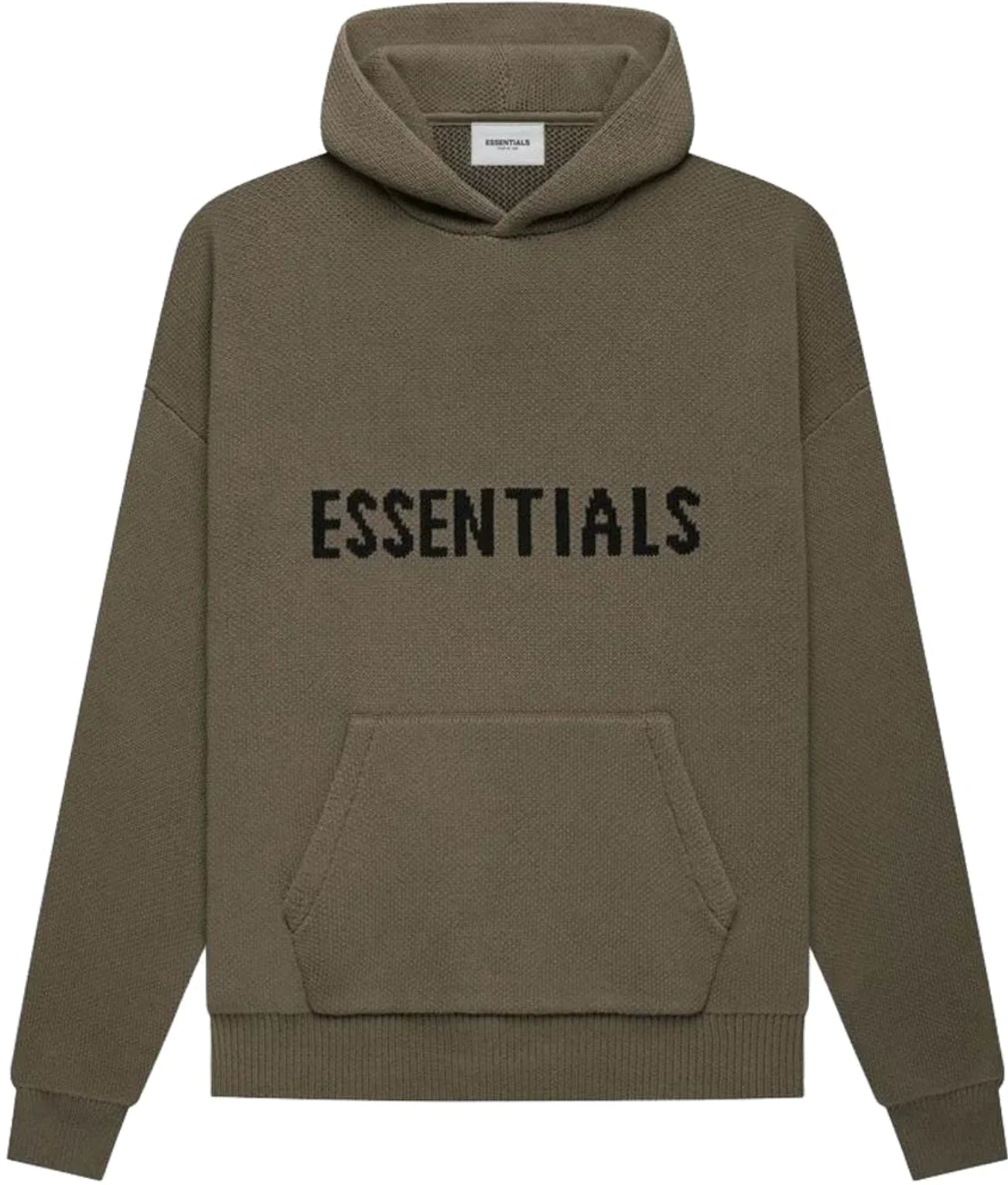 Essential Essentials Knit Pullover Hoodie Harvest - Size: XS Hoodies | Shop From The Mirage