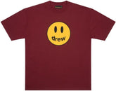 Drew Mascot T-shirt Burgundy - Size: XS T-Shirts | Shop From The Mirage