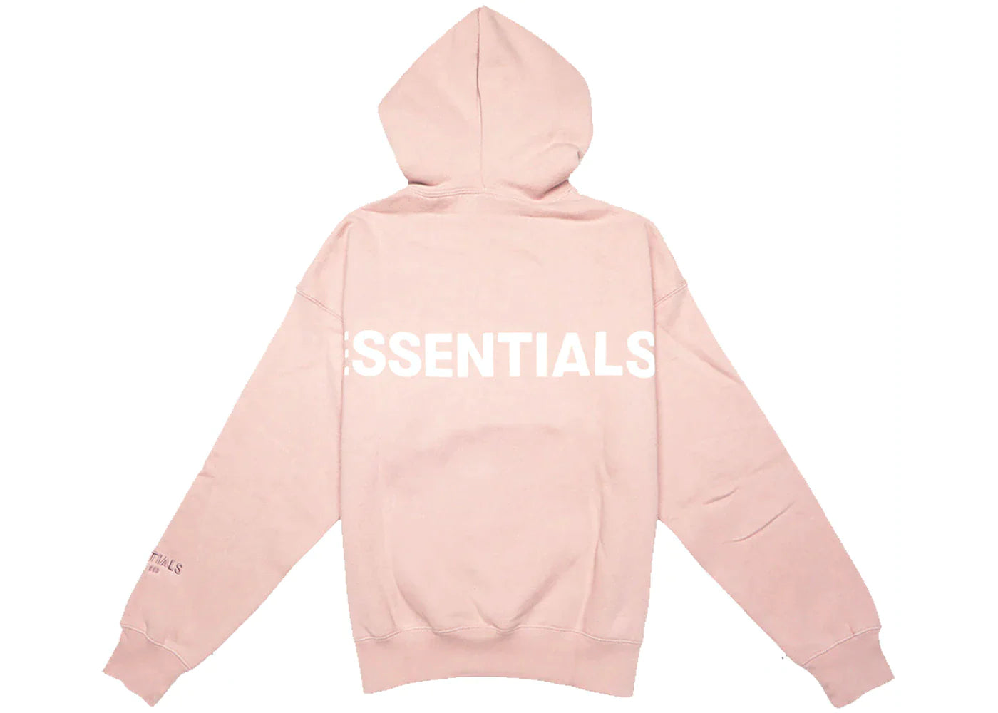 Essential Essentials SS19 Reflective Hoodie (Blush) - Size: S Hoodies | Shop From The Mirage