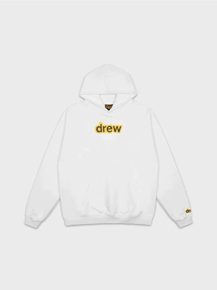 Drew Drew White Secret Hoodie - Size: XS Hoodies | Shop From The Mirage