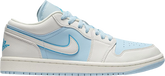 Nike AIR JORDAN 1 LOW "REVERSE ICE BLUE" - Size: UK 6 Sneakers | Shop From The Mirage