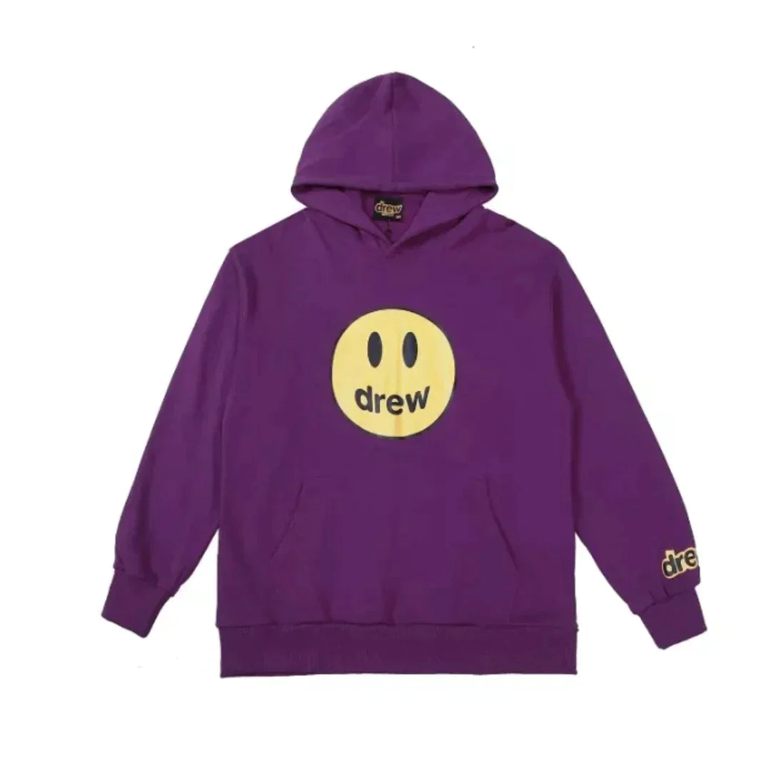 Drew Drew Purple Mascot Hoodie - Size: XS Hoodies | Shop From The Mirage