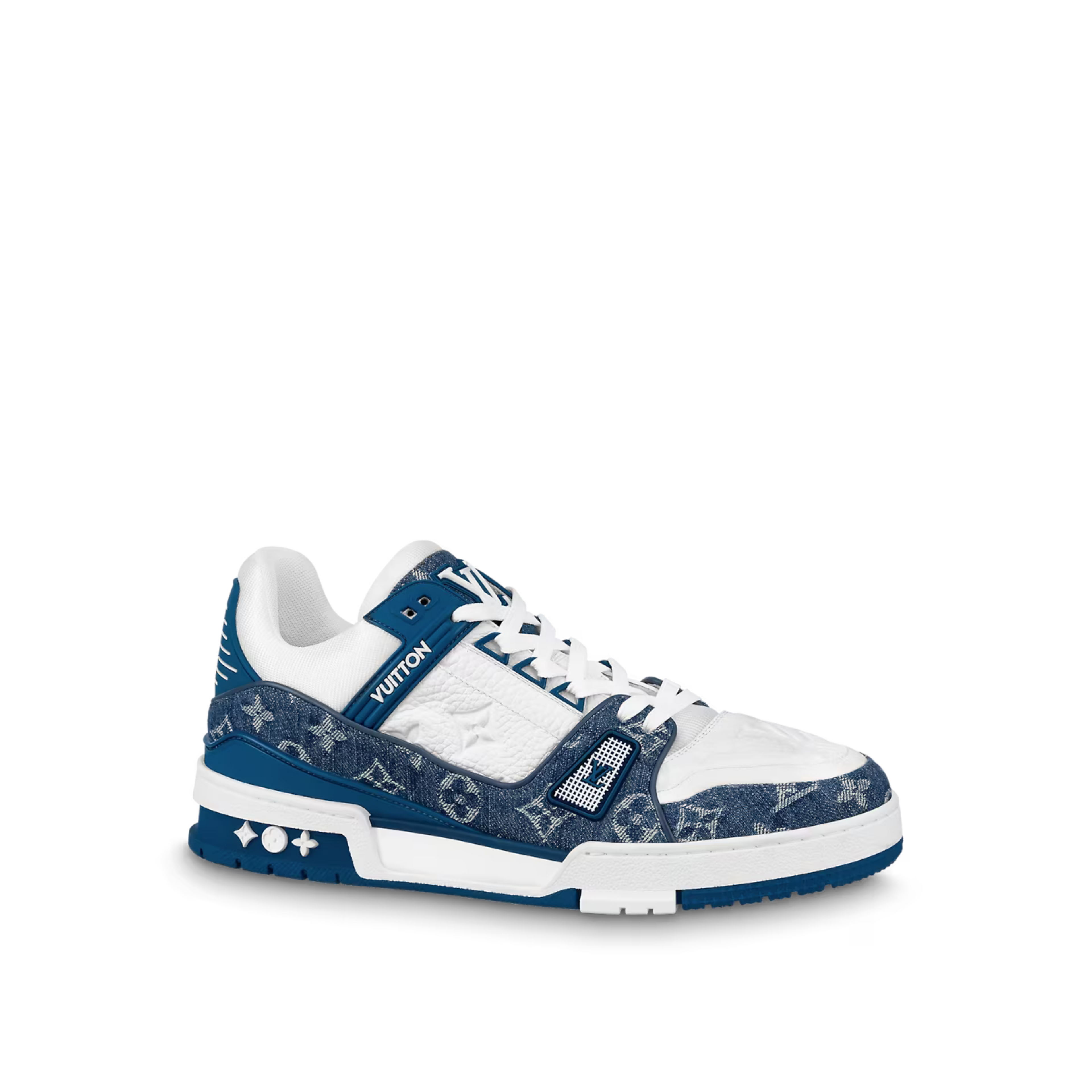Louis Vuitton LV Trainer Sneaker "BLUE" - Size: UK 8 Sneakers | Shop From The Mirage