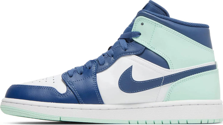 Nike AIR JORDAN 1 MID "BLUE MINT" - Size: UK 6 Sneakers | Shop From The Mirage