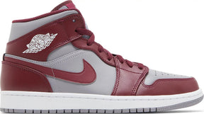 Nike AIR JORDAN 1 MID "CHERRYWOOD RED" - Size: UK 7 Sneakers | Shop From The Mirage