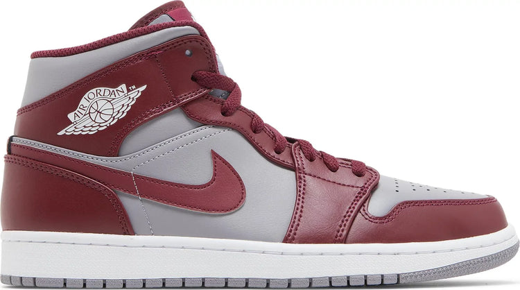 Nike AIR JORDAN 1 MID "CHERRYWOOD RED" - Size: UK 7 Sneakers | Shop From The Mirage