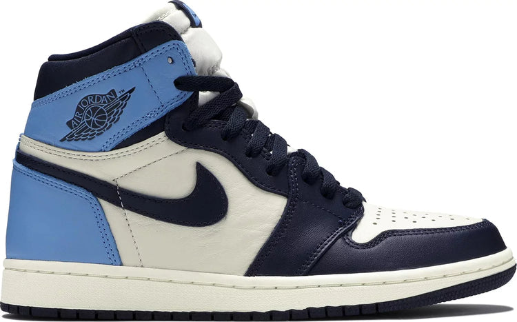 Nike AIR JORDAN 1 RETRO HIGH OG "OBSIDIAN" - Size: UK 7 Sneakers | Shop From The Mirage