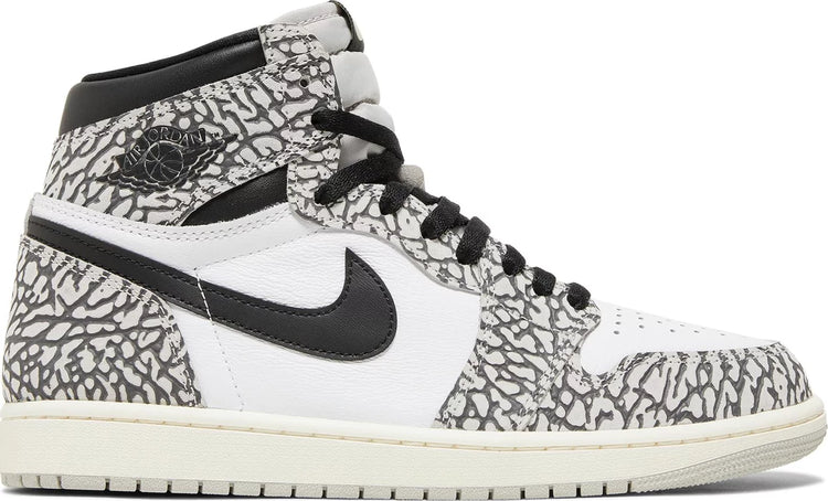 Nike AIR JORDAN 1 RETRO HIGH OG 'WHITE CEMENT' - Size: UK 7 Sneakers | Shop From The Mirage