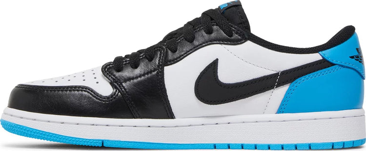 Nike AIR JORDAN 1 RETRO LOW OG "BLACK DARK POWDER BLUE" - Size: UK 5.5 Sneakers | Shop From The Mirage