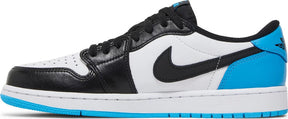 AIR JORDAN 1 RETRO LOW OG "BLACK DARK POWDER BLUE"