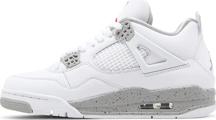 Nike AIR JORDAN 4 RETRO "WHITE OREO" - Size: UK 7 Sneakers | Shop From The Mirage