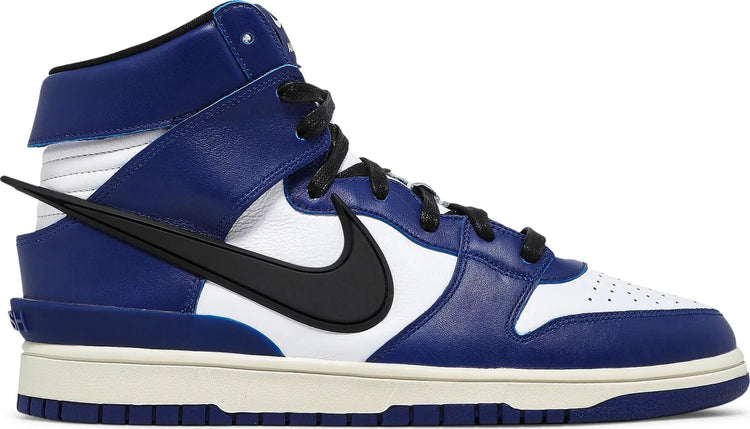 Nike AMBUSH X DUNK HIGH "DEEP ROYAL" - Size: UK 6 Sneakers | Shop From The Mirage