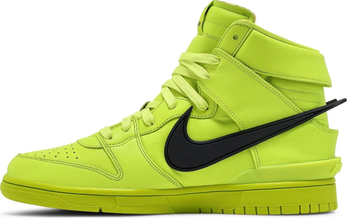 Nike AMBUSH x Dunk High "Flash Lime" - Size: UK 9 Sneakers | Shop From The Mirage