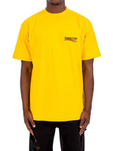 Balenciaga Balenciaga Embroidered Campaign Tee - Yellow - Size: XXS T-Shirts | Shop From The Mirage