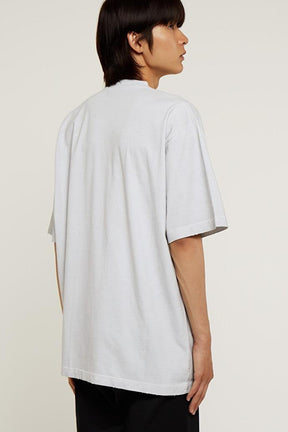 Balenciaga Balenciaga FW22 Property Slogan Washed Tee - Grey - Size: XS T-Shirts | Shop From The Mirage