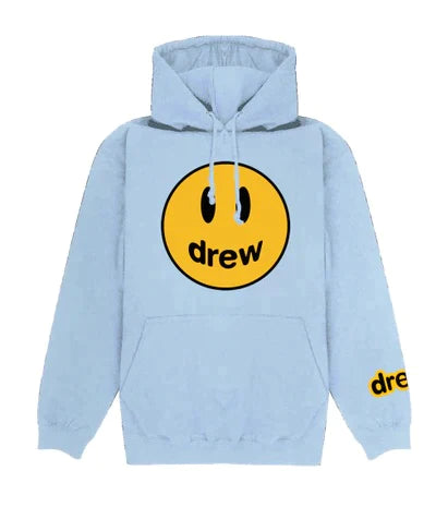 Drew Drew Light Blue Mascot Hoodie - Size: XS Hoodies | Shop From The Mirage