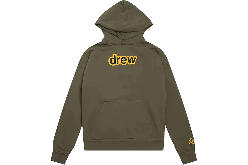 Drew Drew Olive Secret Hoodie - Size: XS Hoodies | Shop From The Mirage