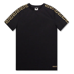 Versace Versace Le Greca Sleeve Tee - Size: S T-Shirts | Shop From The Mirage