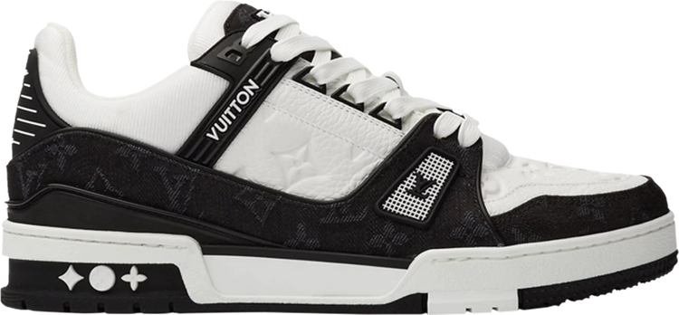 Louis Vuitton LV Trainer Sneaker "DENIM NOIR" - Size: UK 8 Sneakers | Shop From The Mirage