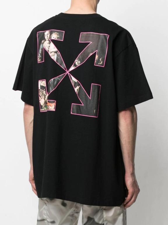 Off White Off White SS21 Sprayed Caravaggio Tee - Size: XXS T-Shirts | Shop From The Mirage