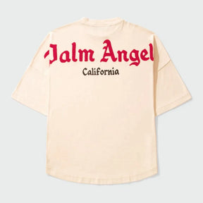 Palm Angels Palm Angels SS22 California Mock Tee - Size: XXS T-Shirts | Shop From The Mirage