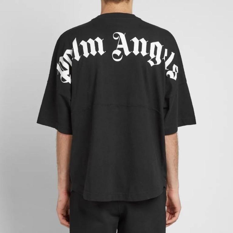 Palm Angels Palm Angels Mock Neck Tee - Black - Size: XXS T-Shirts | Shop From The Mirage