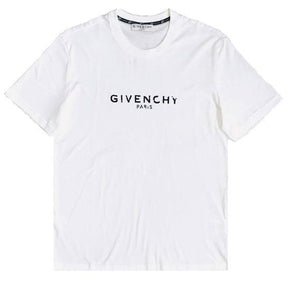 Givenchy Givenchy Paris Distressed Slim Fit Tee - Size: XS T-Shirts | Shop From The Mirage