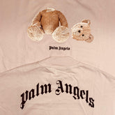 Palm Angels Palm Angels Kill The Bear Pink Tee - Size: XXS T-Shirts | Shop From The Mirage