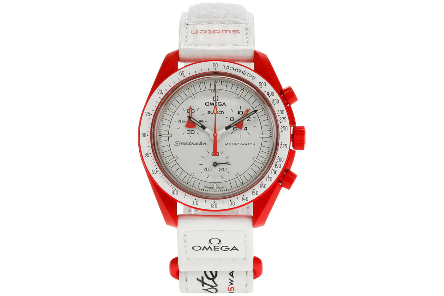 Swatch Swatch x Omega Bioceramic Moonswatch Mission to Mars - Watches | Shop From The Mirage