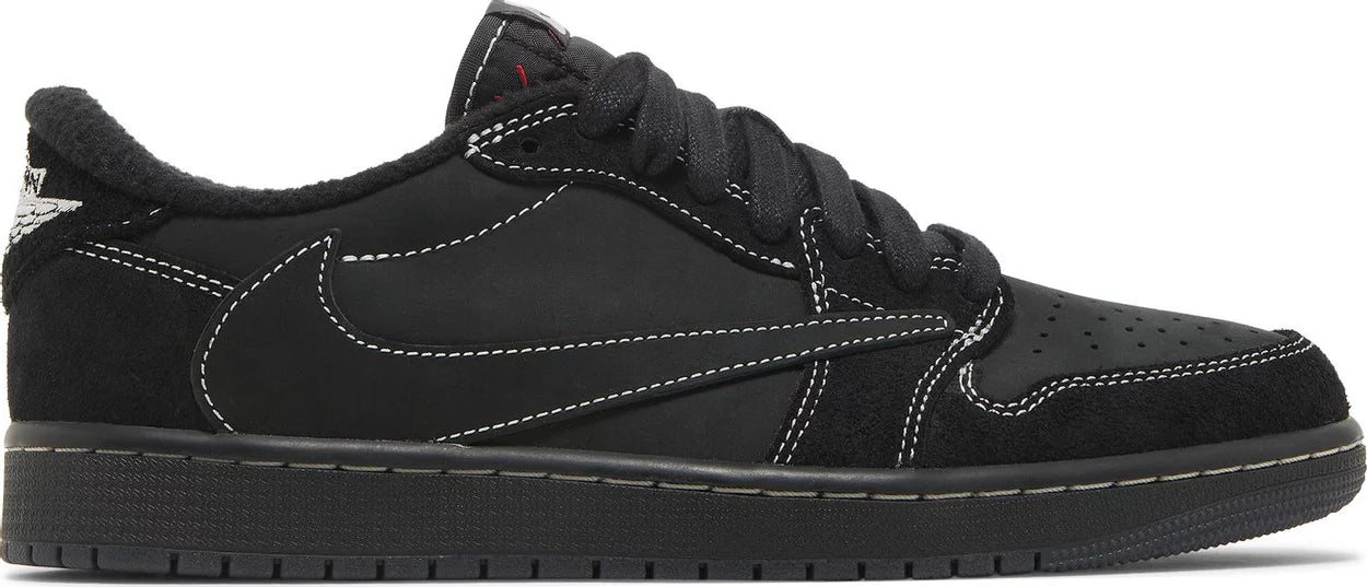 Nike TRAVIS SCOTT X AIR JORDAN 1 LOW OG SP "BLACK PHANTOM" - Size: UK 6 Sneakers | Shop From The Mirage