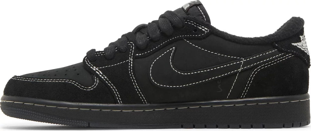 Nike TRAVIS SCOTT X AIR JORDAN 1 LOW OG SP "BLACK PHANTOM" - Size: UK 6 Sneakers | Shop From The Mirage