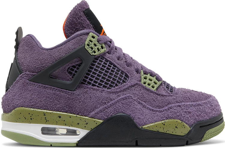 Nike WMNS AIR JORDAN 4 RETRO "CANYON PURPLE" - Size: 4 Sneakers | Shop From The Mirage