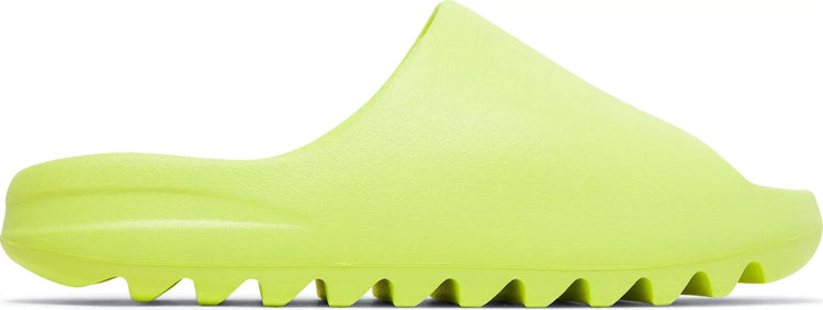 Yeezy YEEZY SLIDE GREEN GLOW - Size: UK 4 Slides | Shop From The Mirage